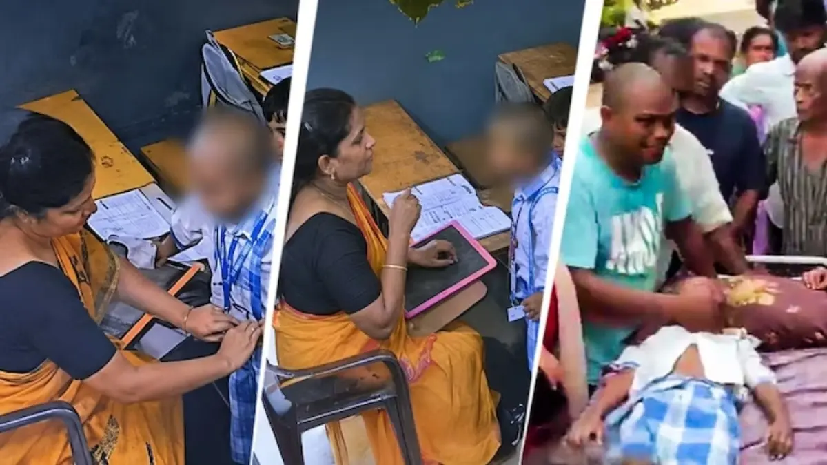 Teacher slaps 6-year-old in Vizag, child collapses, dies