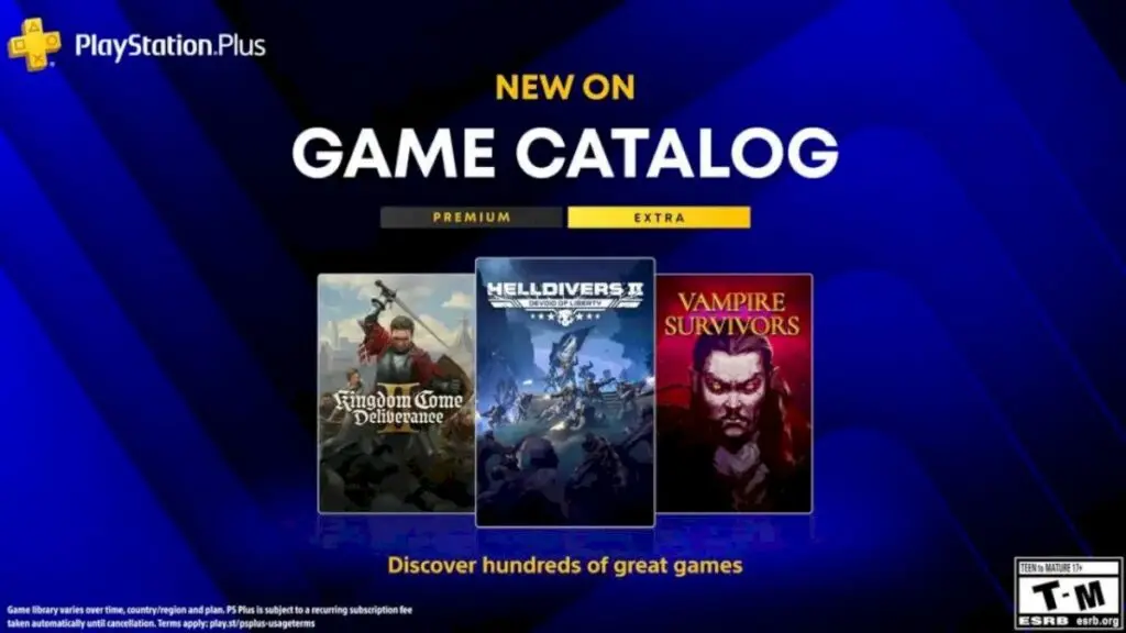 Helldivers 2 headlines PS Plus August 2026 game catalogue