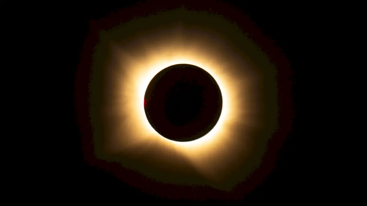 NASA Captures Total Solar Eclipse Over Spain In Stunning Image