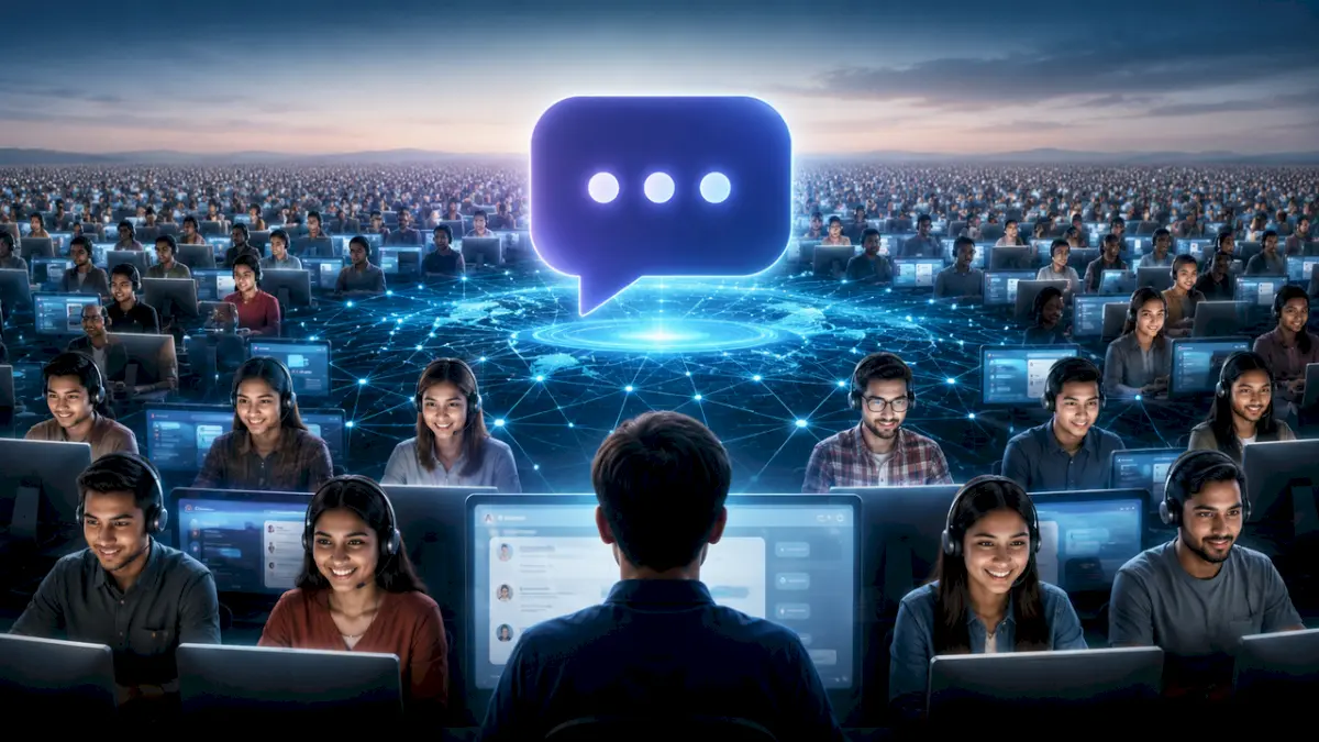 ChatTJB replaces AI with 10,000 humans to answer queries