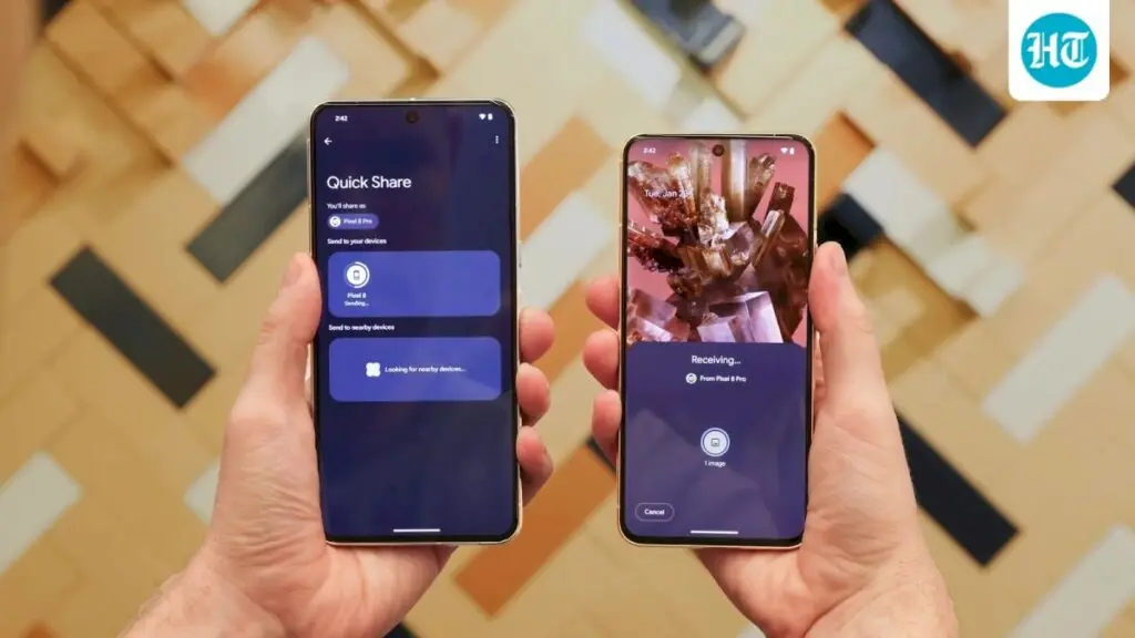 Android phones get Tap to Share for Quick Share by tapping together