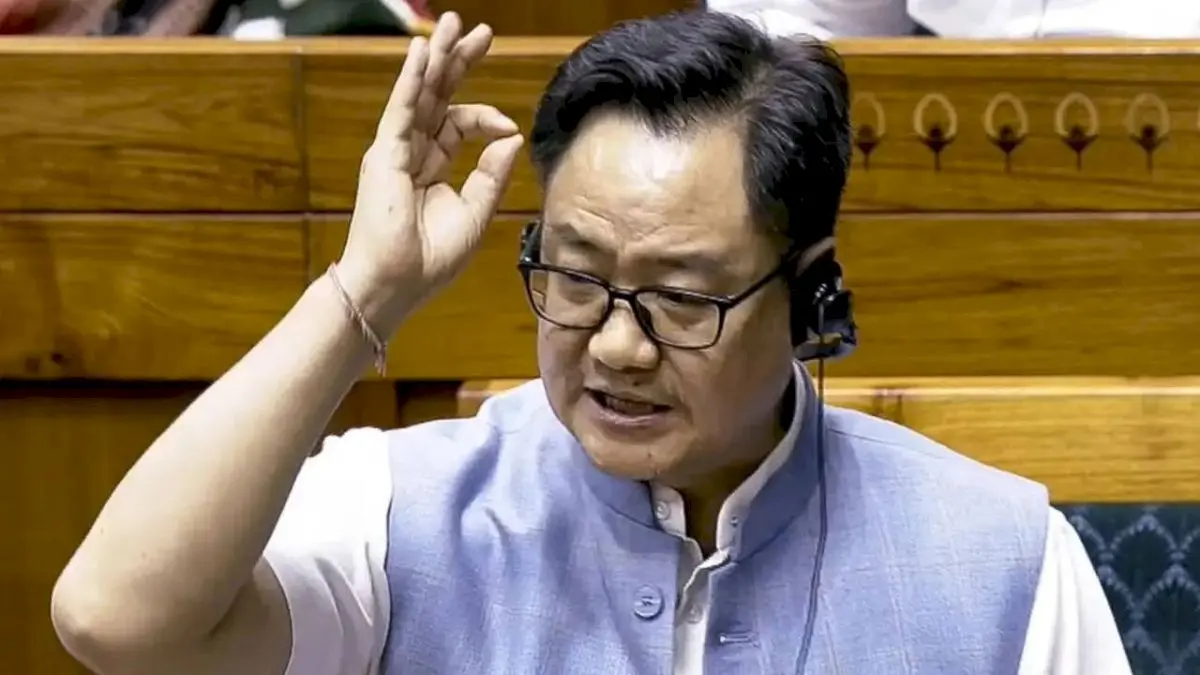 Kiren Rijiju laments lack of real debate in Parliament