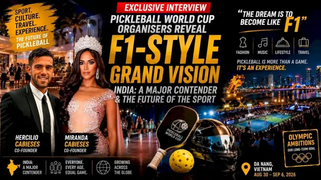 Pickleball World Cup founders predict India as 2026 contender