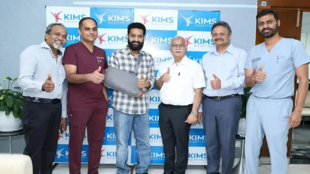 Jr NTR discharged after shoulder surgery, starts rehab