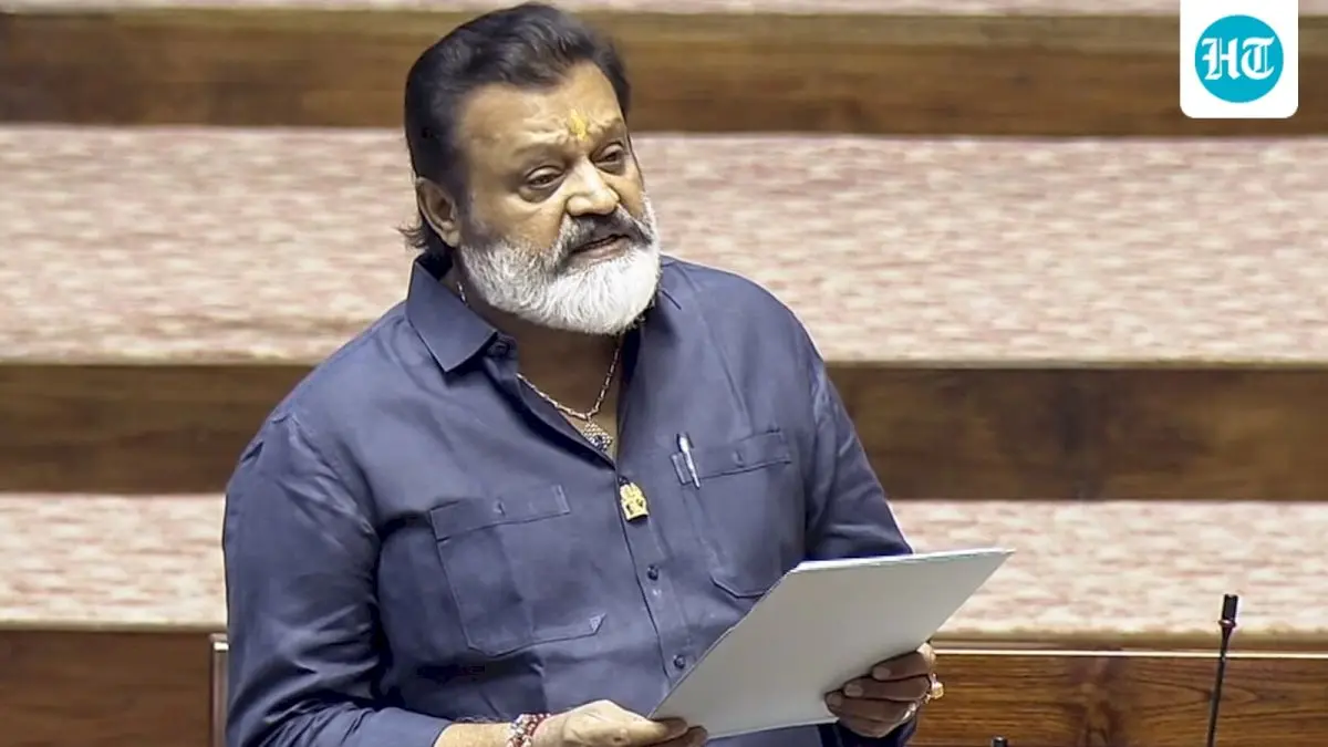 Minister Suresh Gopi jokes income from store openings has dried up