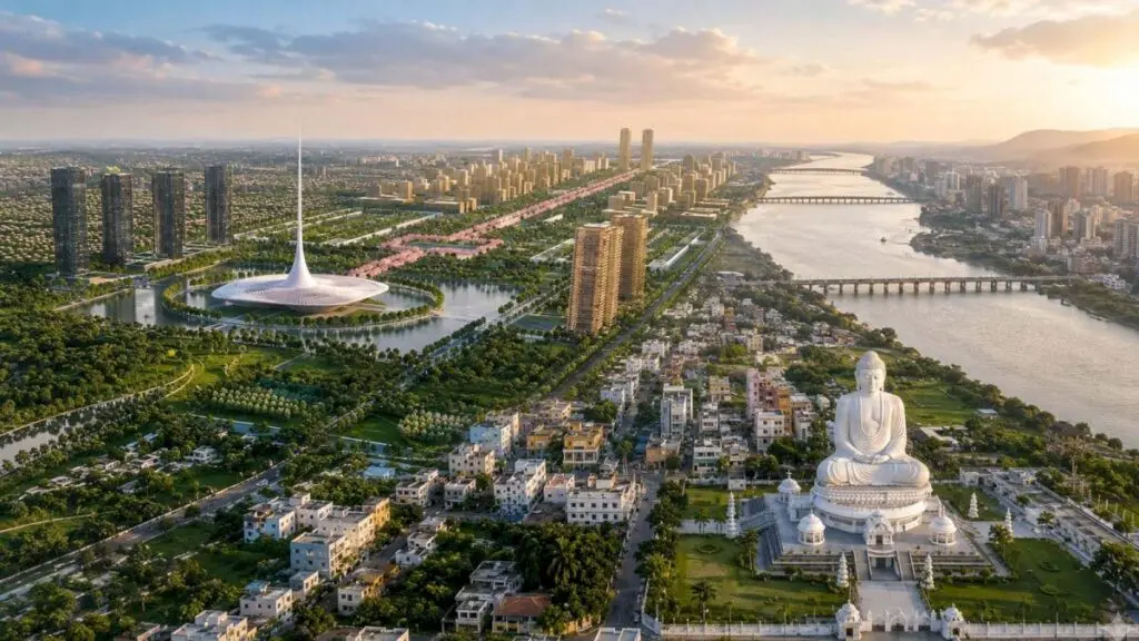 Naidu unveils 5-pronged vision for Amaravati as world-class capital