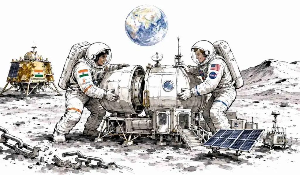 NASA invites ISRO to join Moon Base programme