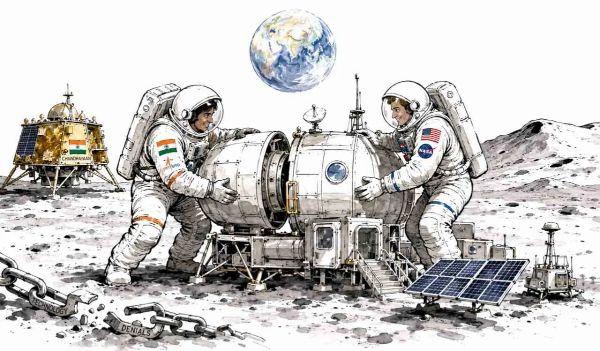 NASA invites ISRO to join Moon Base programme