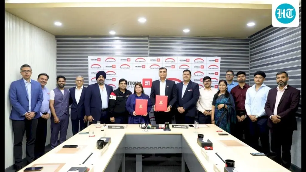 Chitkara University and Paramotor launch fintech centre of excellence