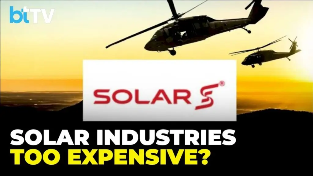 Solar Industries stock at record high; expert warns on valuation