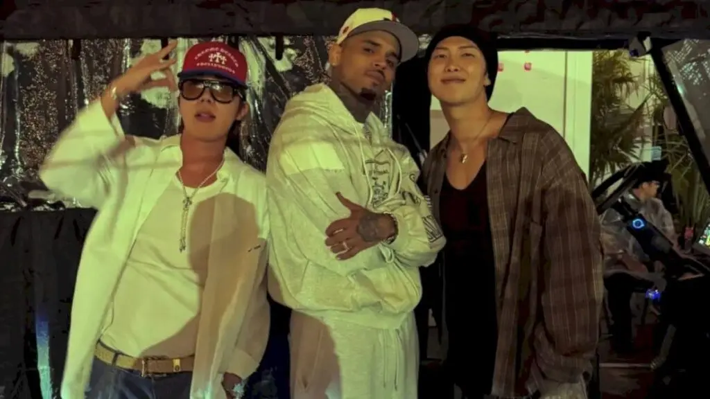 BTS's RM and J-Hope face backlash over Chris Brown concert
