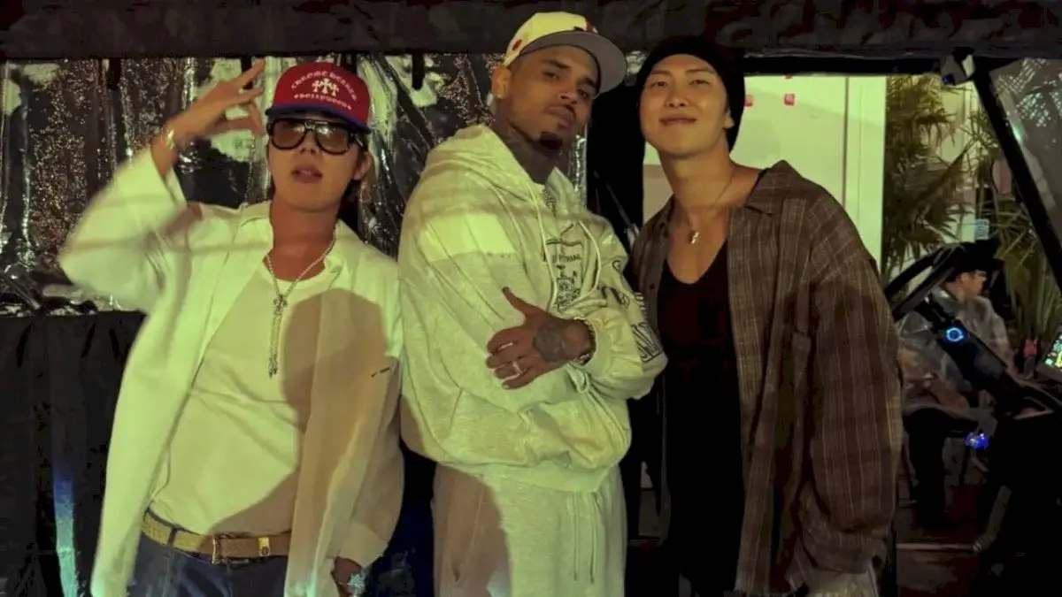 BTS's RM and J-Hope face backlash over Chris Brown concert
