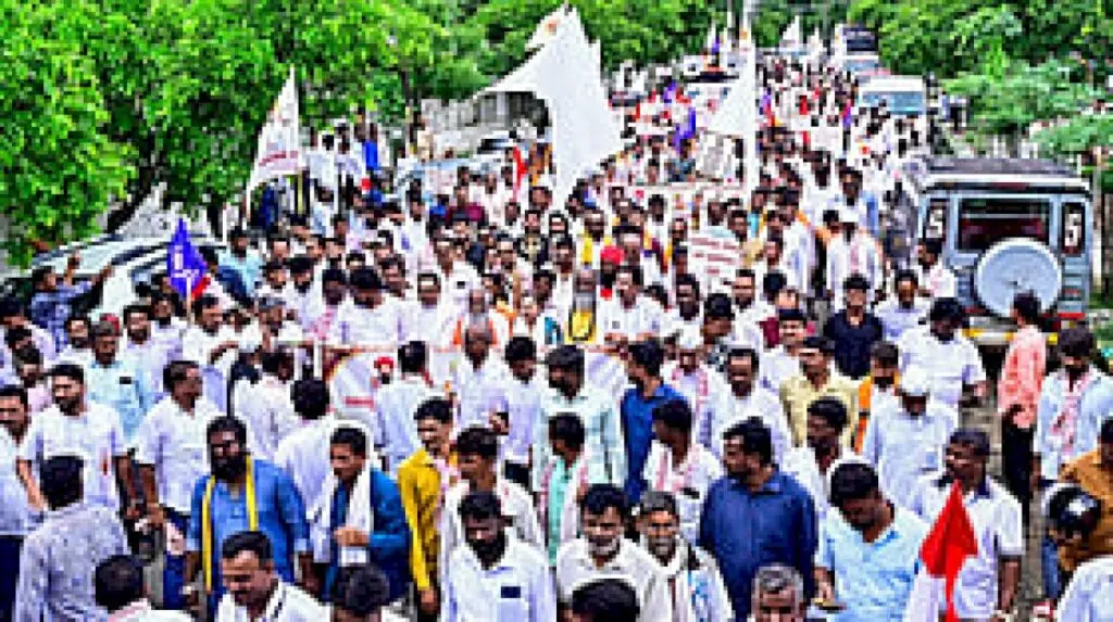 Banjaras protest internal SC quota in Kalaburagi