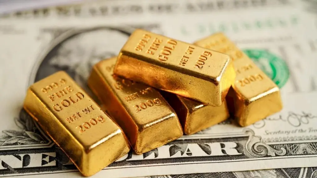 Gold eases from two-month peak, traders await US inflation data