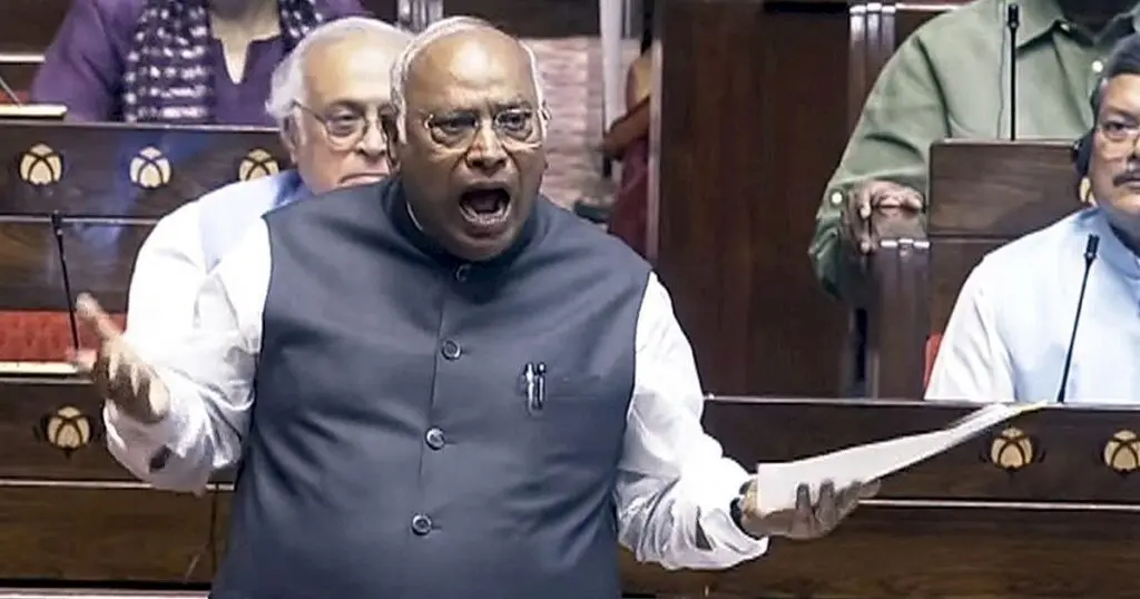 Kharge stage 'purified' in Haldwani, BJP promises probe