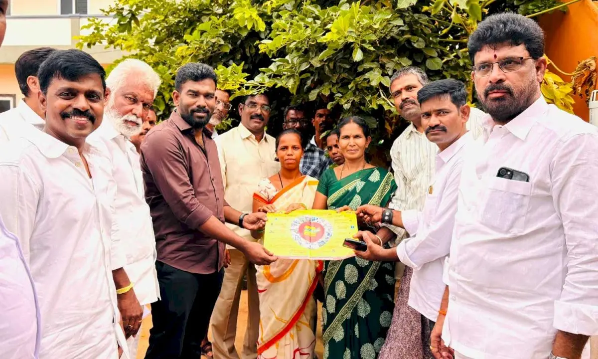 Dharmavaram ranks 5th in Andhra door-to-door campaign