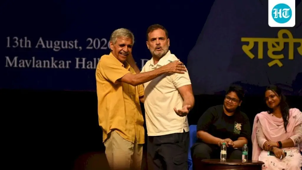 Rahul Gandhi's 'hugging' jibe at Modi foreign policy triggers row