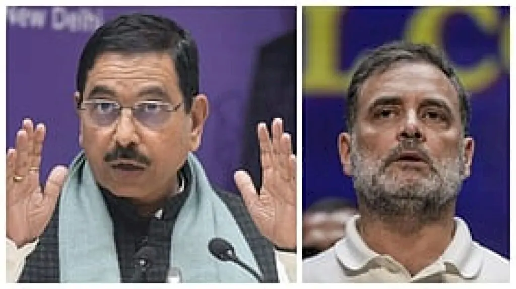 Rahul Gandhi 'born to rule', says Union minister Joshi