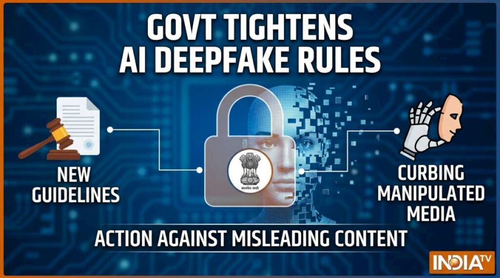 Centre Tightens Rules On AI-Generated Deepfakes
