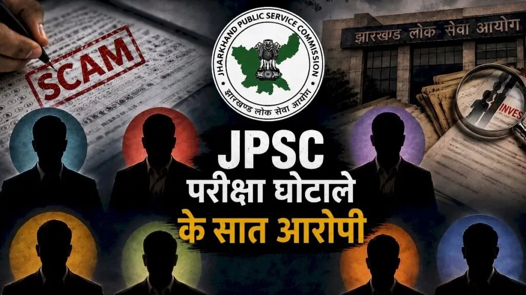 JPSC पेपरलीक: CID को 7 आरोपियों की तलाश, राज्यभर छापे