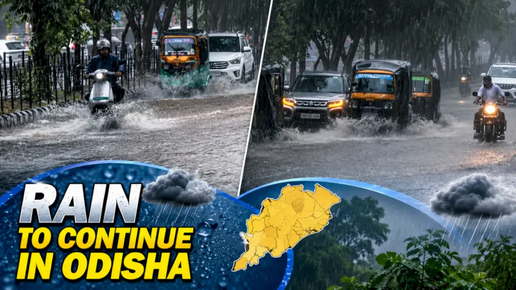 Odisha to see rain for 3 more days as new low forms