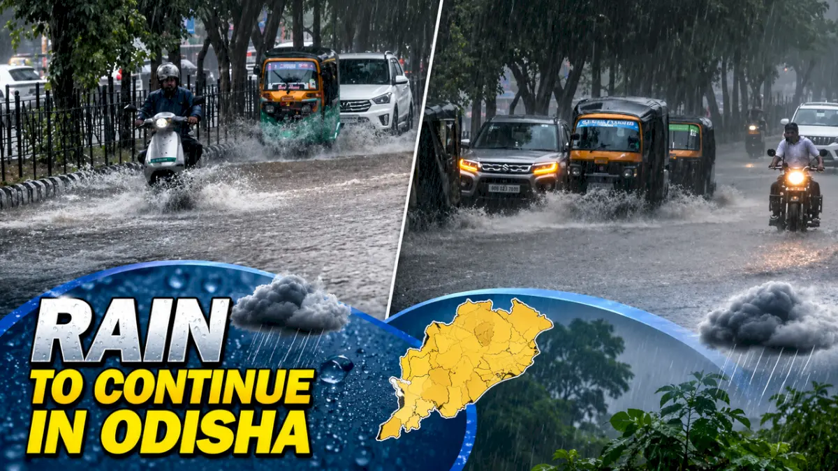 Odisha to see rain for 3 more days as new low forms