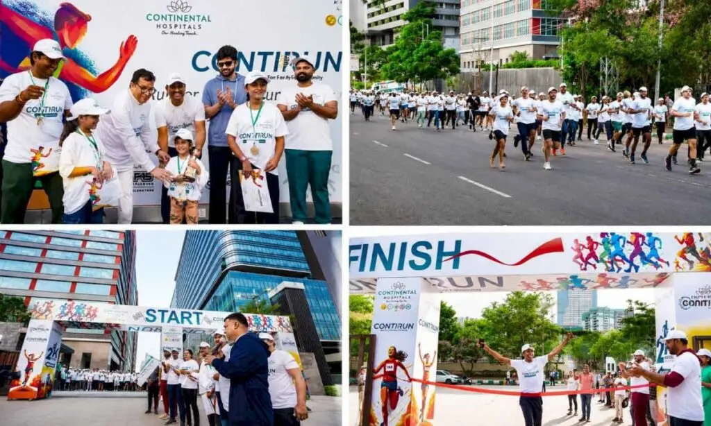 800 runners join Hyderabad Kargil Vijay Diwas run