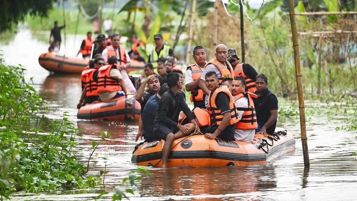 Human factors, not climate change, worsened Assam floods, study says