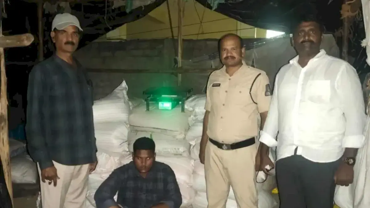 Telangana raid seizes 98 bags of ration rice in Saidabad