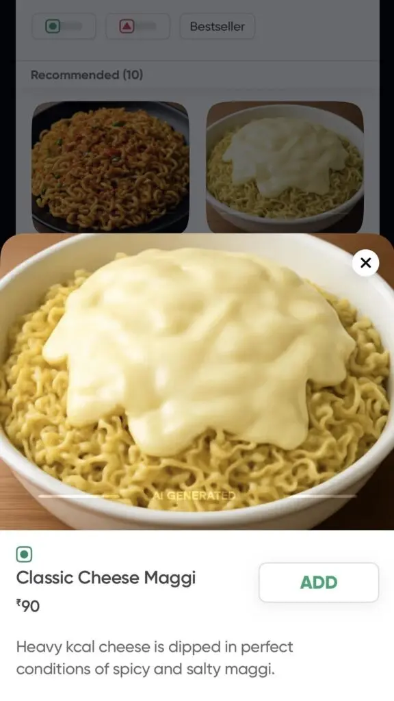 Swiggy, Zomato AI food photos mislead hungry customers