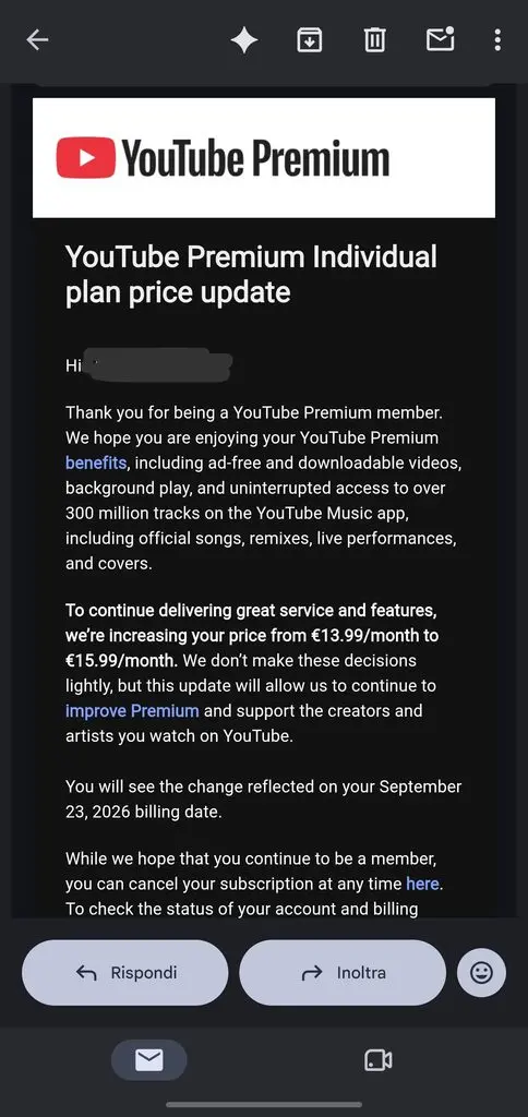 YouTube raises Premium prices in several markets, India excluded