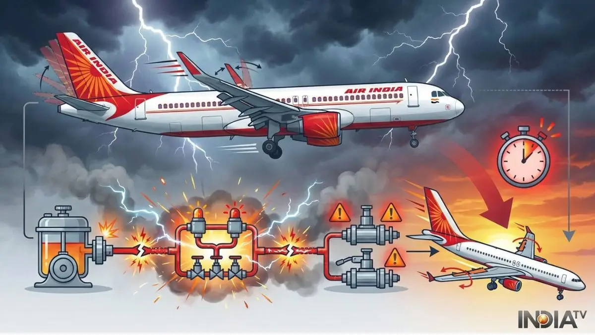 Air India flight lost all controls for 4 seconds after triple hydraulic failure