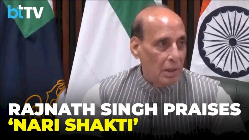 Rajnath Singh meets defence force medallists, hails women athletes