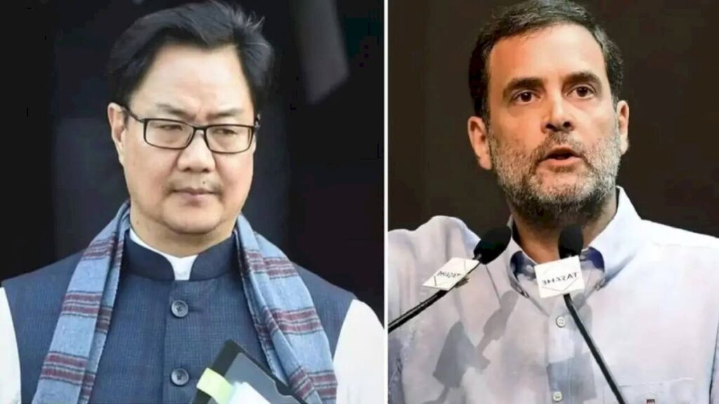 Government Seeks Rahul Gandhi’s Help to End Parliament Deadlock