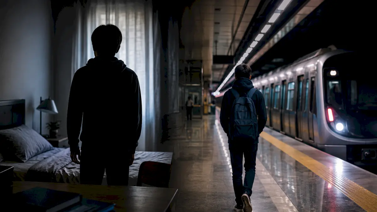 Noida teen kills father then dies by suicide jumping before metro
