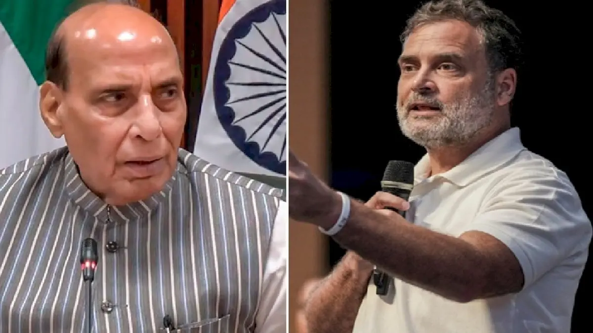 Rajnath Singh slams Rahul Gandhi over 'shameful' remarks on PM Modi