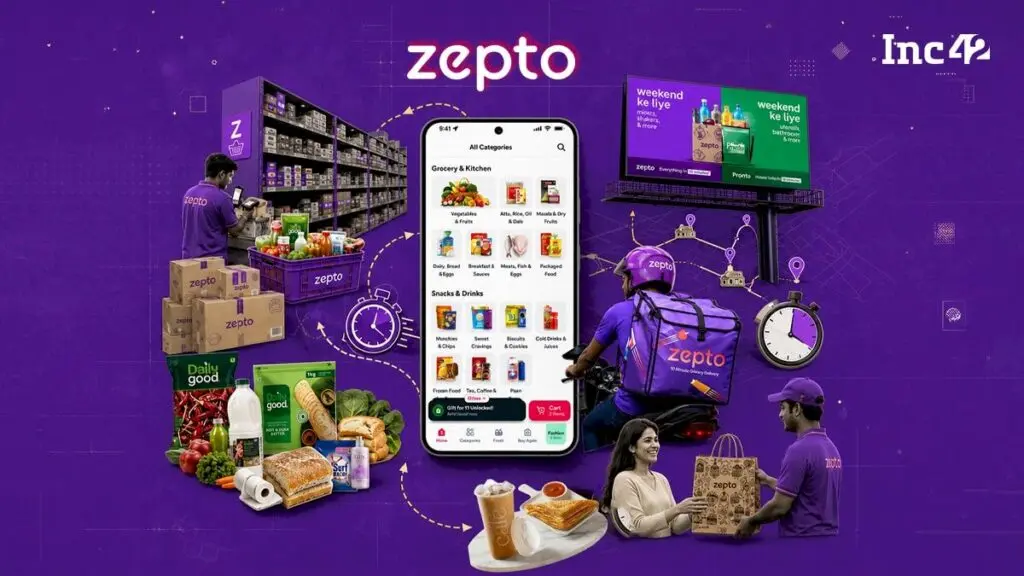 Zepto net loss widens to Rs 5,905 crore on Rs 22,624 crore revenue