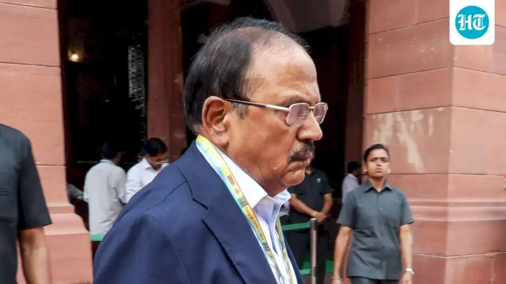 NSA Doval says India can hit hard in Operation Sindoor docu-series