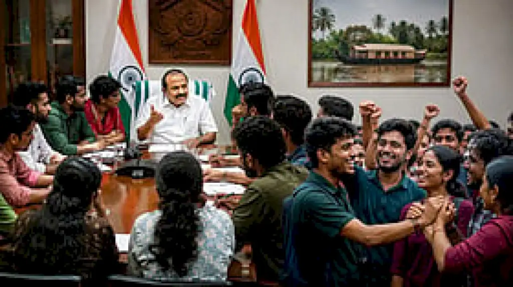 Kerala government talks end teacher job aspirants' strike