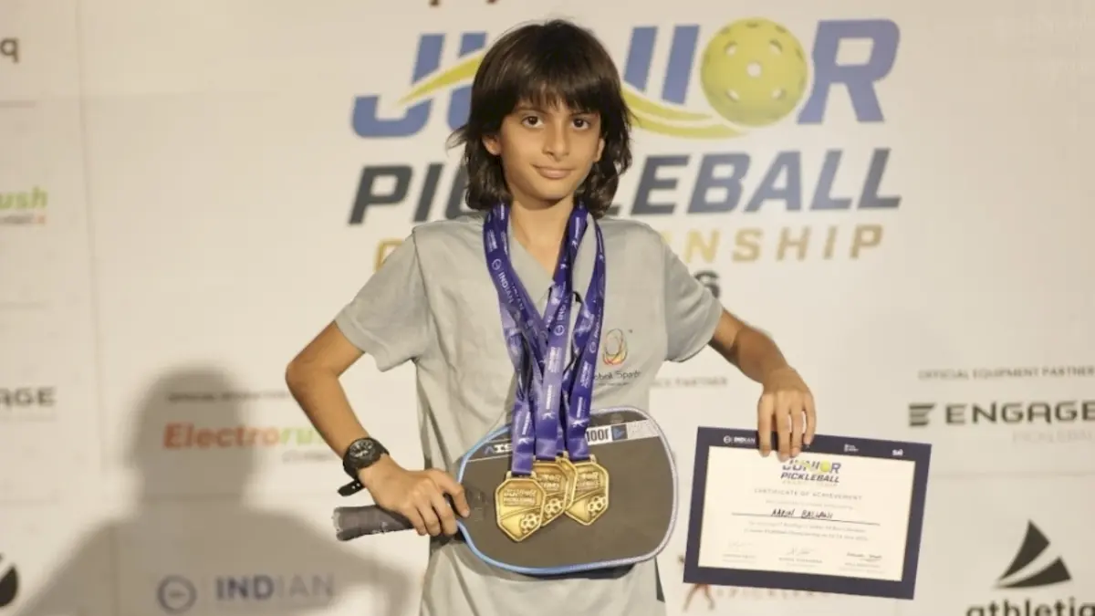 11-year-old Aarin Ballani to represent India at Pickleball World Cup