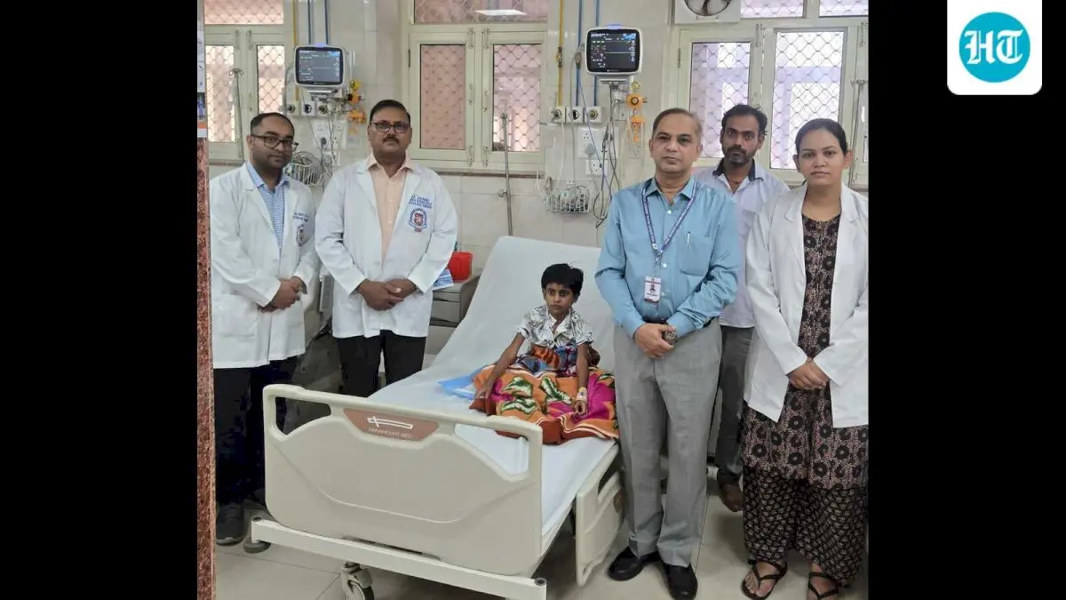 KGMU doctors cure 8-year-old girl with rare double colon