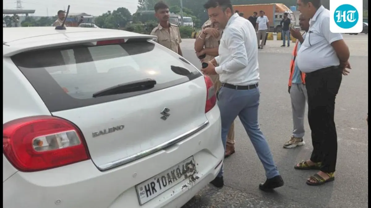 Nearly 100 challans for tampered number plates at Karnal toll plaza