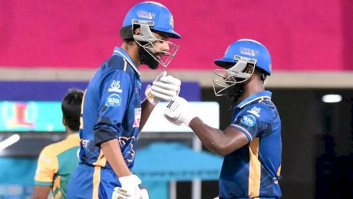 Jagadeesan and Hariharan put Chepauk on course with century stand