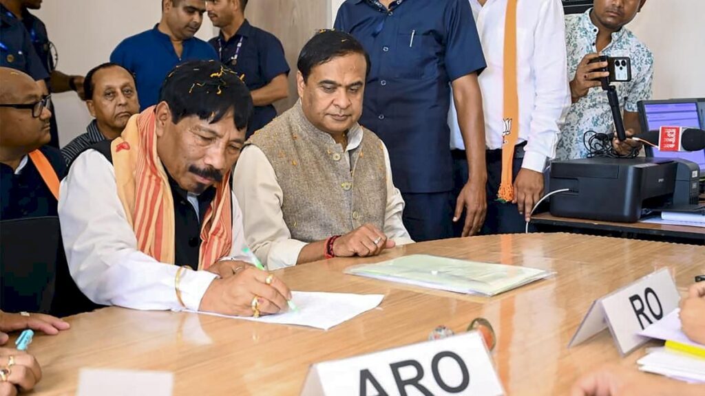 AGP holds 26 Assam seats but loses ground to BJP