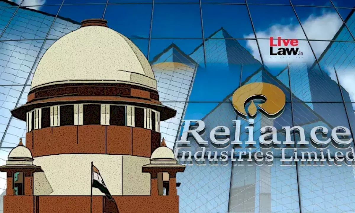 Supreme Court imposes Rs 10 lakh cost on RIL in NTPC gas suit