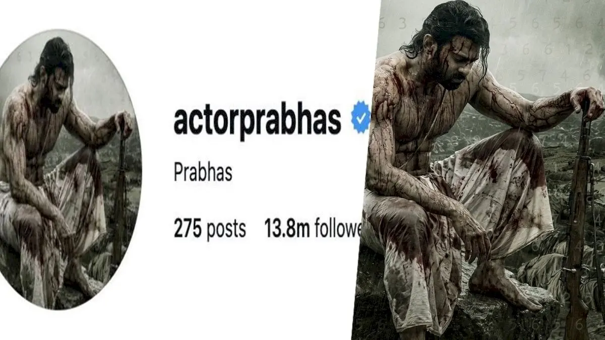 Prabhas changes Baahubali DP for Fauzi, signals faith