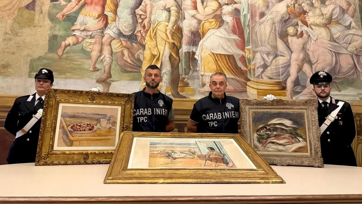 Italian police recover stolen Renoir, Cézanne and Matisse works