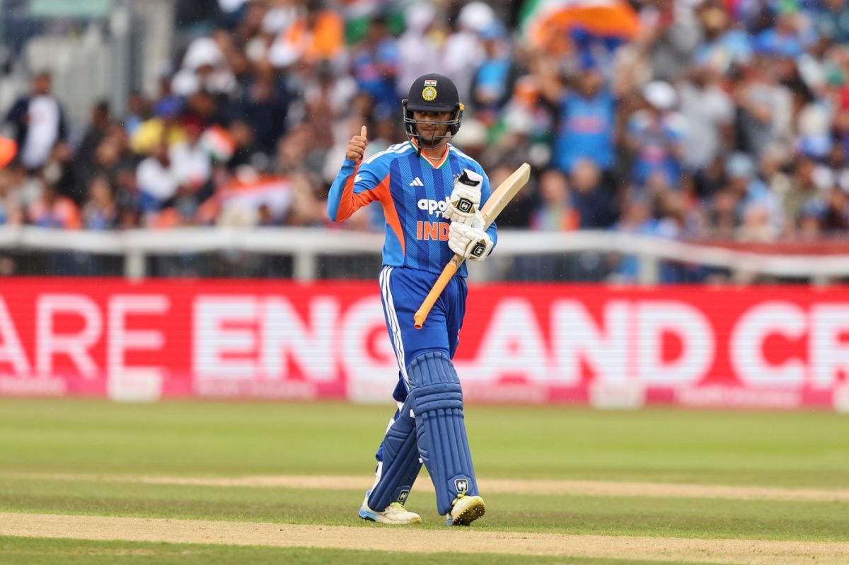 Rain washes out India-England T20I after India reaches 189