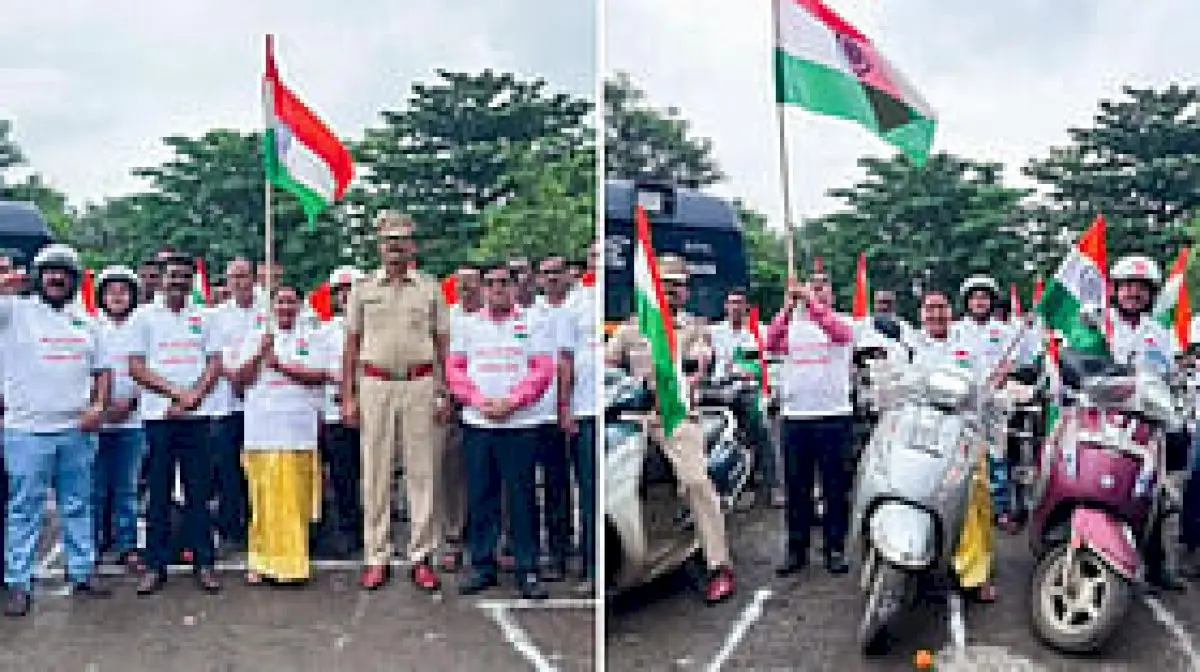 Kalyan school, CRPF battalion hold Har Ghar Tiranga rallies