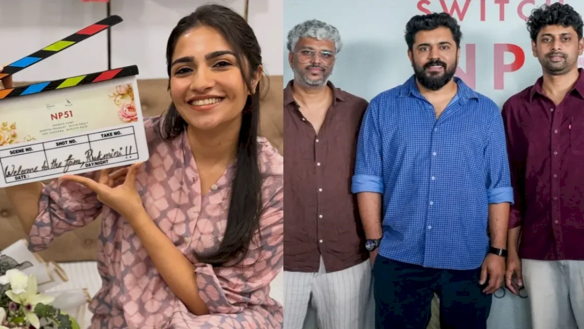 Rukmini Vasanth to debut in Malayalam with Nivin Pauly film